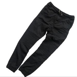 Zara Black Moto Pants SZ 8